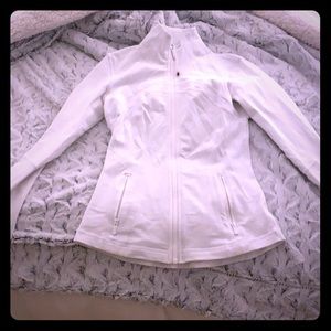 White lululemon jacket